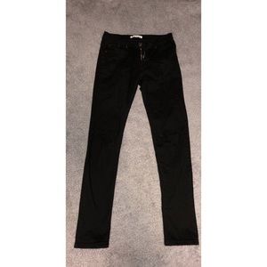 Slit Knee Skinny Jean